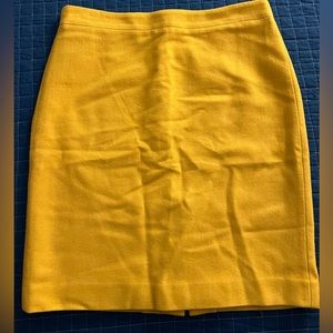 Mostly wool pencil skirt